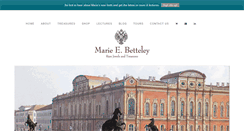 Desktop Screenshot of mariebetteley.com